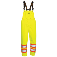 Professional&reg; Journeyman&reg; 300D Pants, Polyester, Small, High Visibility Lime-Yellow Sécurité Médic