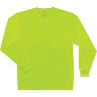 Chandail &agrave; manches longues non certifi&eacute; GloWear 8091, Polyester, Petit, Jaune lime haute visibilit&eacute; Sécurité Médic