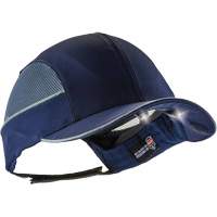 Casquette &agrave; bord long avec &eacute;clairage DEL Skullerz 8960, Bleu marin Sécurité Médic