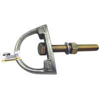 Miller&reg; Anchorage Connector with Hardware, D-Ring, Permanent Use Sécurité Médic