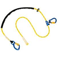Pole Climber's Adjustable Rope Lanyard, 1 Legs, 8', CSA Class A, Nylon Sécurité Médic