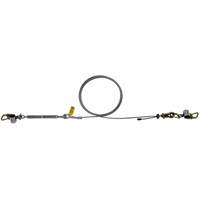 SecuraSpan HLL Lifeline Assembly, Galvanized Cable Sécurité Médic