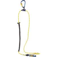 Pole Climber's Adjustable Rope Positioning Lanyard, 1 Legs, 8', CSA Class F, Nylon Sécurité Médic