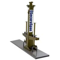SecuraSpan Pour-in-Place/Fasten-in-Place HLL Stanchion Sécurité Médic