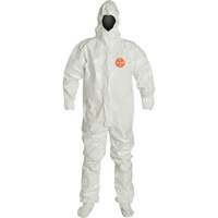Hooded Coveralls, Tychem&reg; 4000, 2X-Large, White Sécurité Médic
