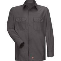 Long Sleeve Ripstop Shirt, Men's, 3X-Large, Charcoal Sécurité Médic