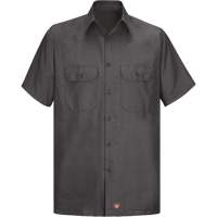 Short Sleeve Ripstop Shirt, Men's, 3X-Large, Charcoal Sécurité Médic