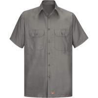 Short Sleeve Ripstop Shirt, Men's, 3X-Large, Grey Sécurité Médic