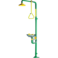 Safe-T-Zone&reg; Aerated Combination Shower & Eye Wash Sécurité Médic