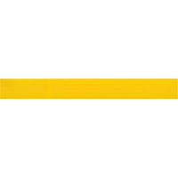 Cassettes de ruban de rechange, 7,5', Ruban Jaune Sécurité Médic