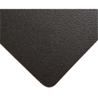 Tapis Kleen-Rite no 383, Couloir, 3' x 150' x 3/32", Noir Sécurité Médic