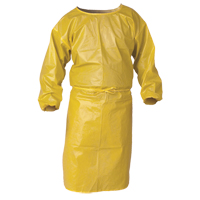 KleenGuard A70 Chemical Spray Protection Smock, Polypropylene, Yellow, 34" W x 44" L Sécurité Médic