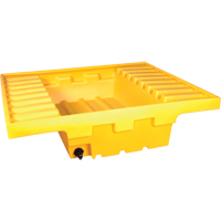 Contenant de confinement Ultra-Rack Sump, 51,5'' lo x 51,5'' la x 12" ha, 66 gal. US Capacit&eacute; Sécurité Médic