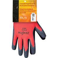Coated Gloves, 9, Rubber Latex Coating, 13 Gauge, Polyester Shell Sécurité Médic