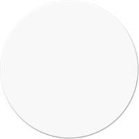 Armor Stripe Lean/5S Markers, Circle, 6" L x 6" W, White, Plastic Sécurité Médic