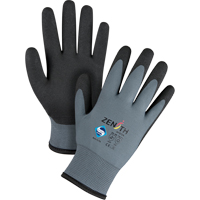 ZX-30° Premium Coated Gloves, 10/X-Large, PVC Coating, 15 Gauge, Nylon Shell Sécurité Médic