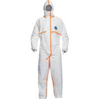 Coveralls, Small, White, Tyvek&reg; 800 J Sécurité Médic