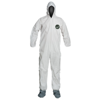 ProShield&reg; 50 Coveralls, Small, White, Microporous Sécurité Médic