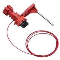 Small Valve Lockout With Blocking Arm, Universal Type Sécurité Médic