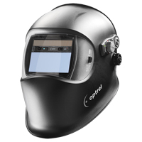 E684 Welding Helmets, 3.94" L x 1.97" W View Area, 4/9 - 13/4/5 - 9 Shade Range, Black Sécurité Médic