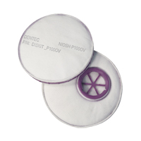 Diskit Respirator Filter, Particulate Filter with Nuisance Vapour Relief, Organic Vapour/P100 Filter Sécurité Médic