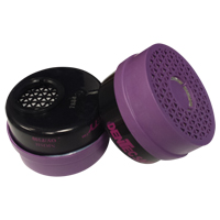Respirator Cartridge, Combination Gas/Vapour Cartridge and Particulate Filter, Organic Vapour/P100 Filter Sécurité Médic