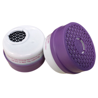 Respirator Cartridge, Combination Gas/Vapour Cartridge and Particulate Filter, Acid Gas/Chlorine Gas/P100 Filter Sécurité Médic