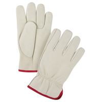 Premium Driver's Gloves, Small, Grain Cowhide Palm Sécurité Médic