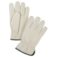 Premium Driver's Gloves, Medium, Grain Cowhide Palm Sécurité Médic