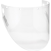 Dynamic Molded Faceshield Visor, PETG, Clear Tint Sécurité Médic