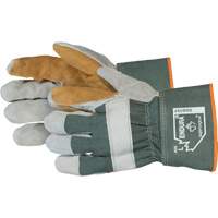 Endura&reg; Double-Palm Fitters Gloves, One Size, Split Cowhide Palm Sécurité Médic