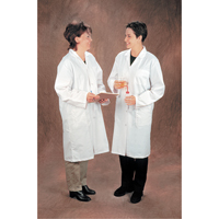 Lab Coats, Poly-Cotton, Small, White Sécurité Médic