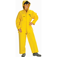 Hurricane Flame Retardant/Oil Resistant Rain Suits - Rainsuits, 4X-Large, Yellow Sécurité Médic