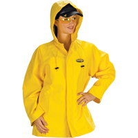 Hurricane Flame Retardant/Oil Resistant Rain Suits - Jackets, 4X-Large, Yellow Sécurité Médic
