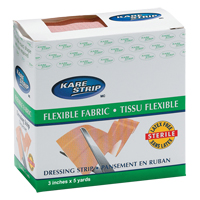 Dynamic Elastic Dressing Bandage, Rectangular/Square, 180", Cloth/Fabric, Non-Sterile Sécurité Médic
