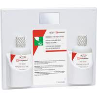 Dynamic Eyewash Station with Isotonic Solution, Double Sécurité Médic