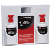 Dynamic Eyewash Station with Empty Bottles, Double Sécurité Médic