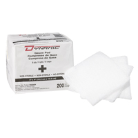 Dynamic Gauze Sponge, Pad, 4" L x 4" W, Medical Device Class 1 Sécurité Médic