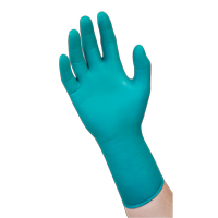 93-260 Chemical Resistant Disposable Gloves, X-Small, Neoprene/Nitrile, 7.8-mil, Powder-Free, Green Sécurité Médic
