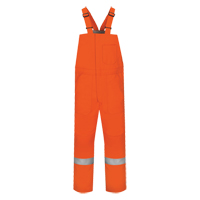 Excel FR&reg; Comfortouch&reg; Deluxe Bib Overalls, Small, Orange Sécurité Médic