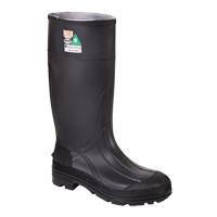 PRM II Safety Boots, PVC, Steel Toe, Size 7, Puncture Resistant Sole Sécurité Médic