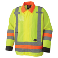 6007 Veste de s&eacute;curit&eacute; routi&egrave;re respirante, Polyester, Jaune lime haute visibilit&eacute;, T-petit Sécurité Médic