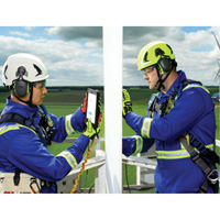 Serres-t&ecirc;te isol&eacute;s &eacute;lectroniquement Peltor, Fixation pour casque, 31 NRR dB Sécurité Médic