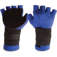 Anti-Impact Glove with Wrist Support, Size Small, Split Leather Palm Sécurité Médic