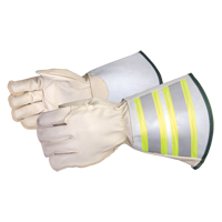 Endura&reg; Deluxe Lineman Gloves, Large, Horsehide Palm Sécurité Médic