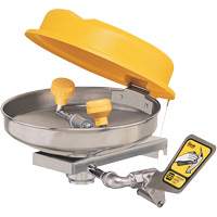 Poste de douche oculaire, Installation Montage mural, Bol Acier inoxydable Sécurité Médic