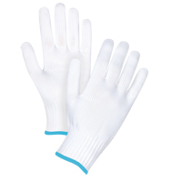 Seamless String Knit Gloves, Polyester, 10 Gauge, X-Large Sécurité Médic