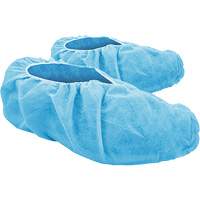 CoverMe Disposable Shoe Covers, Large, Polypropylene, Blue Sécurité Médic