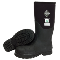 Chore Classic Fleece-Lined Work Boots, Rubber, Steel Toe, Size 5, Puncture Resistant Sole Sécurité Médic
