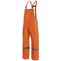 P162 041 Utili-Gard&reg; FR Bib Pant, Small, High Visibility Orange Sécurité Médic